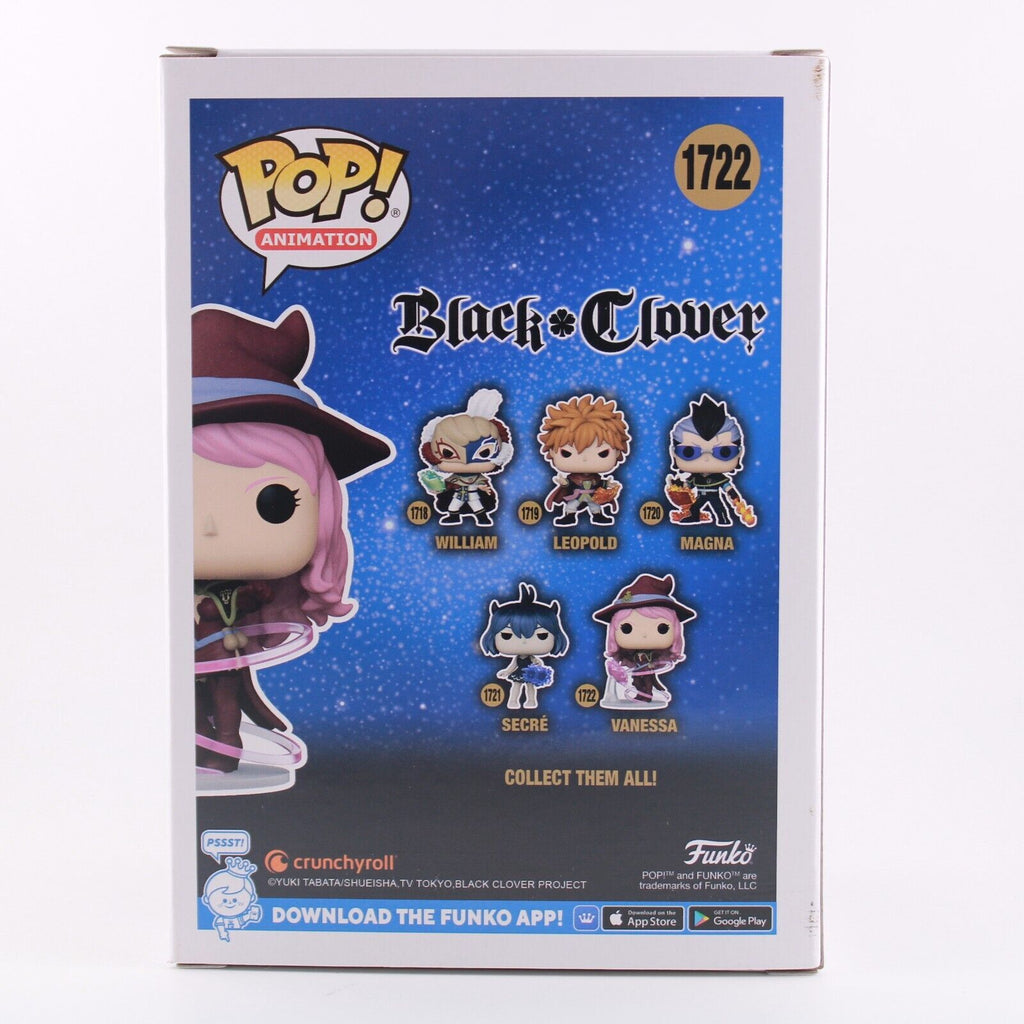Funko Pop Black Clover Vanessa - Anime Vinyl Figure # 1722 – Blueberry Cat