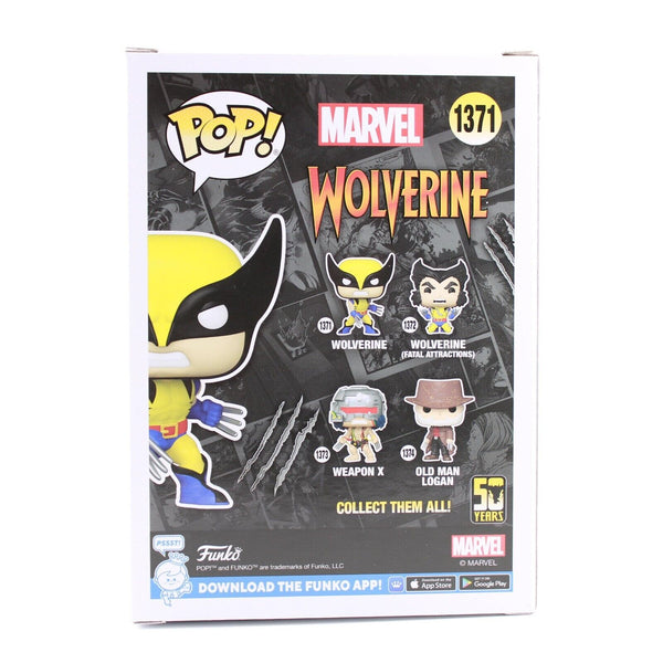 Funko Pop Marvel X-Men Wolverine 50th Anniversary - Classic Wolverine #1371