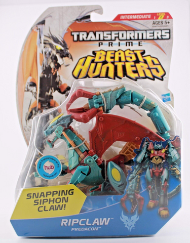 Transformers Prime Beast Hunters - Ripclaw - Deluxe - Snapping Claw - Figure