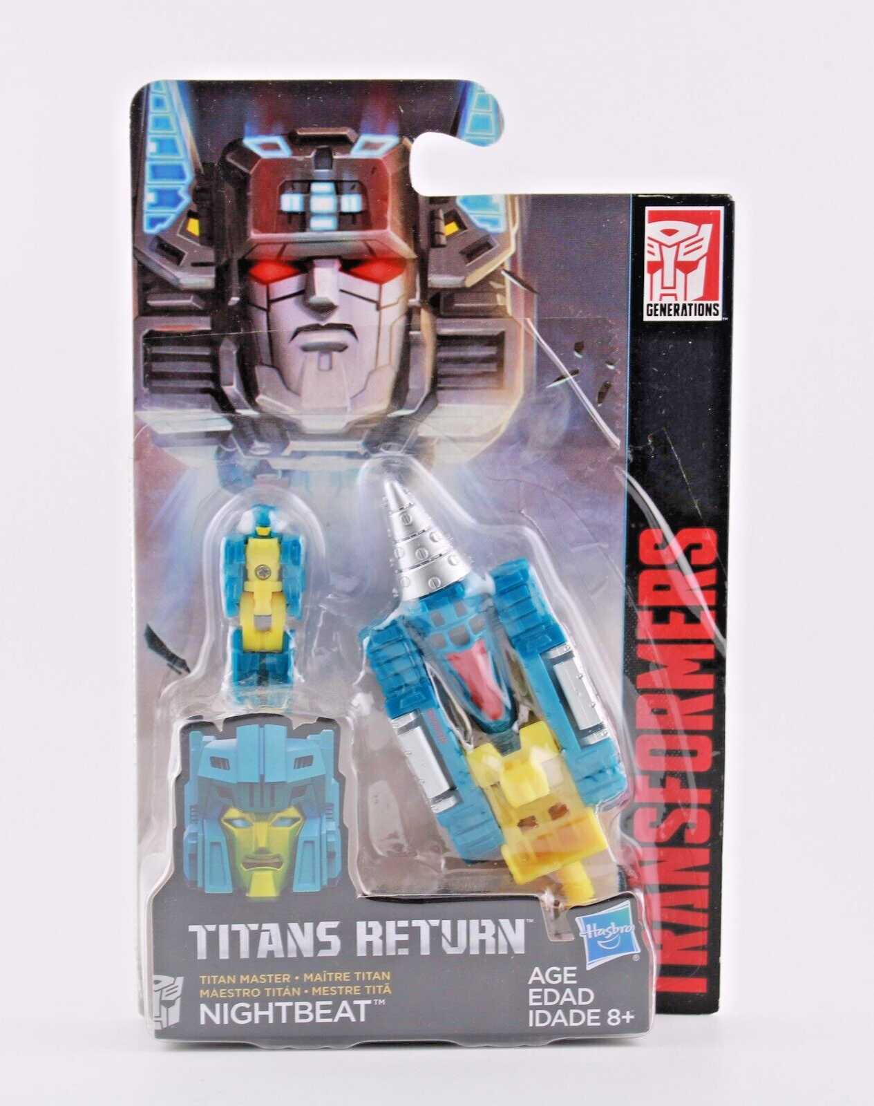 Transformers Titans Return - Nightbeat - Titan Master Headmasters - Figure