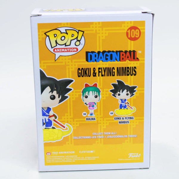 Funko Pop! Dragon Ball Goku and Nimbus w/ Power Pole Vinyl Figure #109