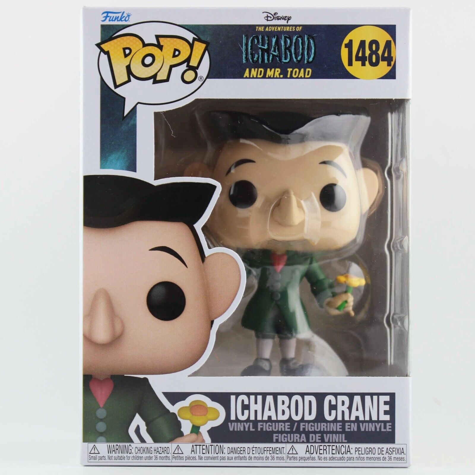 Funko Pop The Adventures of Ichabod and Mr. Toad Ichabod Crane Vinyl Figure 1484