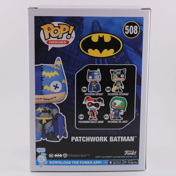 Funko Pop DC Comics Batman Patchwork - Batman Vinyl Figure # 508