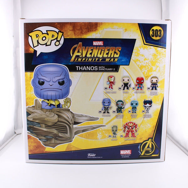 Funko Pop Marvel Avengers - Thanos with Sanctuary 2 - Vinyl Figure - 303