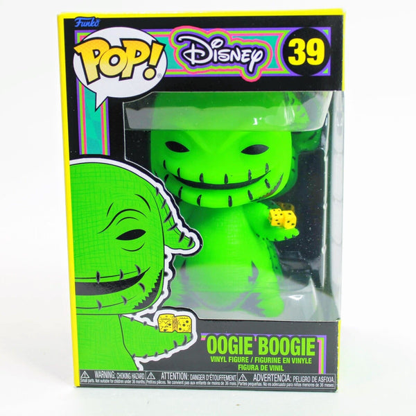 Funko Pop Nightmare Before Christmas Oogie Boogie Blacklight Vinyl Figure # 39