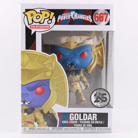 Funko Pop Power Rangers - Goldar - 25th Anniversary - Vinyl Figure - #667