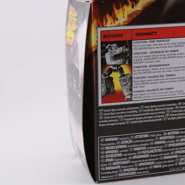 Transformers Gigawatt Back To The Future 35th Anniversary - Autobot Figure