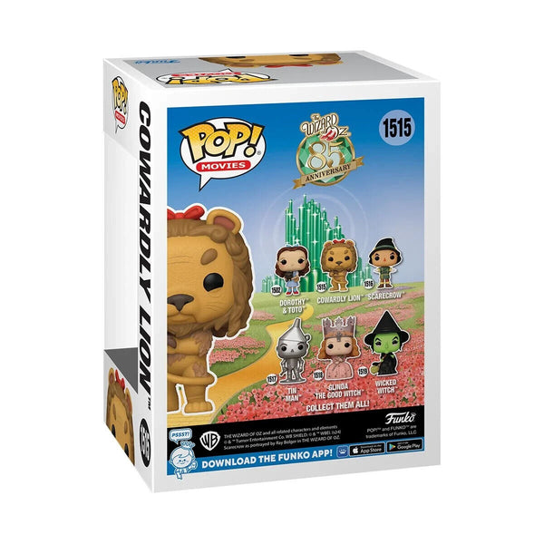 Funko Pop The Wizard of Oz - Cowardly Lion (Flocked) (Chase) - Figure - #1515