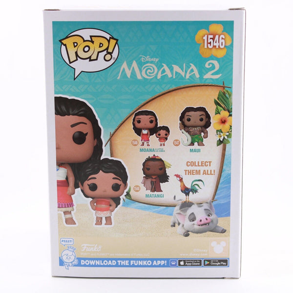 Funko Pop Moana 2 - Moana & Little Sis Simea - Vinyl Figure - #1546