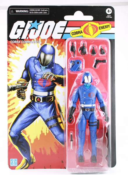 Hasbro G.I. Joe Classified Series - Retro Cardback - Cobra Commander - 6 Inch