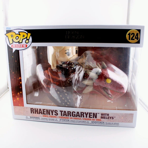 Funko Pop Rides House of the Dragon - Rhaenys Targaryen + Meleys Deluxe Figure