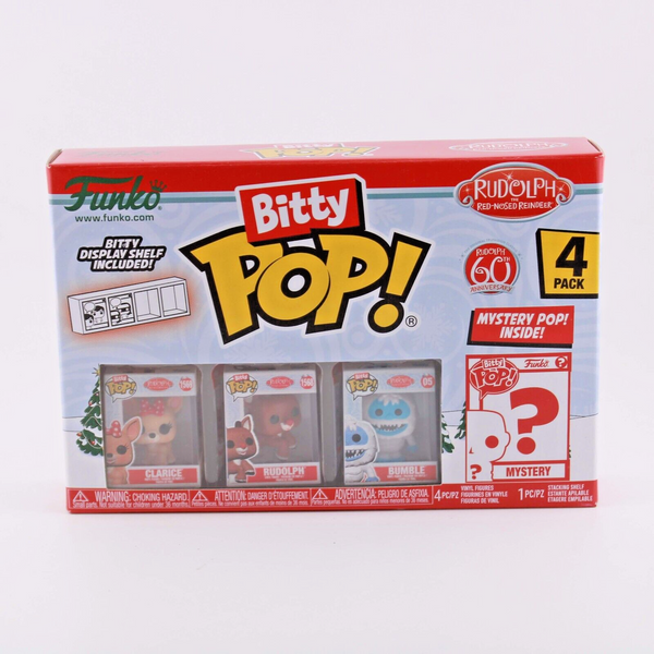Funko Pop Rudolph Red Nosed Reindeer - Clarice / Rudolph / Bumble - Bitty 4 Pack