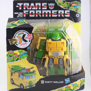 Transformers X Teenage Mutant Ninja Turtles Collaborative Party Wagon Wallop Van