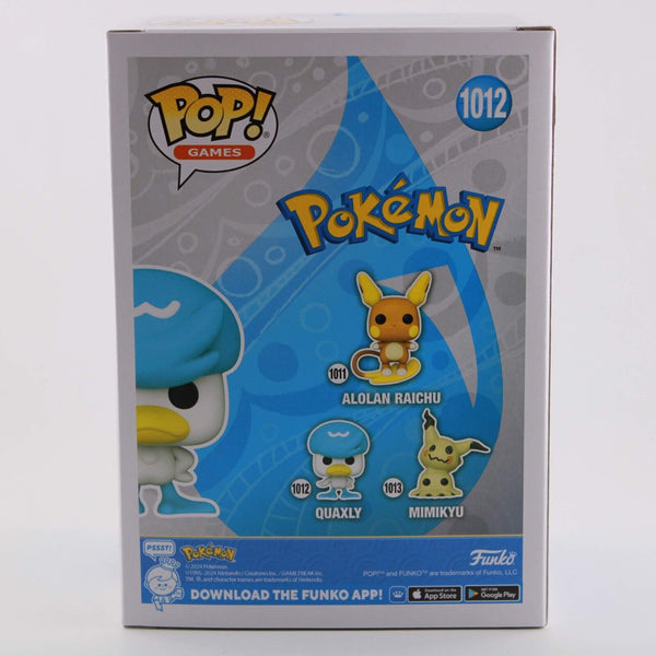 Funko Pop Pokémon - Quaxly - Vinyl Figure - #1012