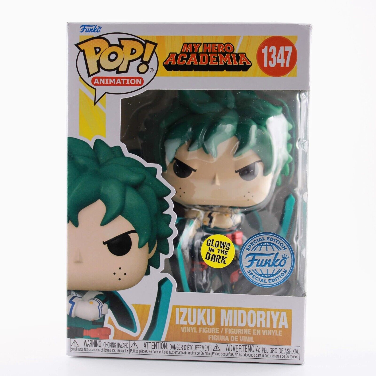 Funko Pop My Hero Academia Izuku Midoriya - Deku GITD PX Exclusive #1347