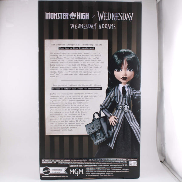 Monster High X Wednesday - Wednesday Addams Academy Uniform Dress Doll - 2024