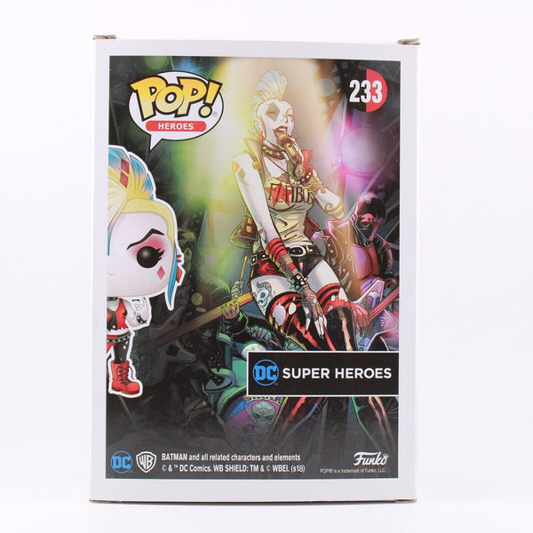 Funko Pop DC Super Heroes - Harley Quinn Punk Rock - Hot Topic Exclusive - #233