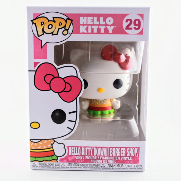 Funko Pop Sanrio Hello Kitty Kawaii Burger Shop Vinyl Figure # 29