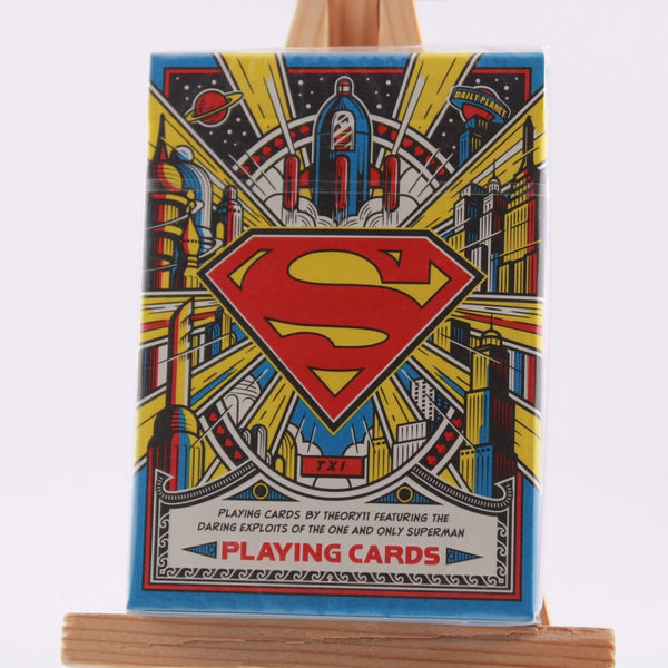 Theory11 DC Comics Superman - High Quality Premium Playing Cards Poker Size Deck