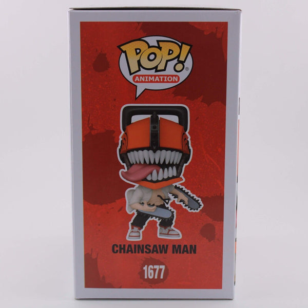 Funko Pop Anime Chainsaw Man - Chainsaw Man CHASE Bloody Vinyl Figure #1677