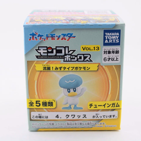Pokemon Rare Quaxly - Moncolle Box Vol 13 - 2" Figure