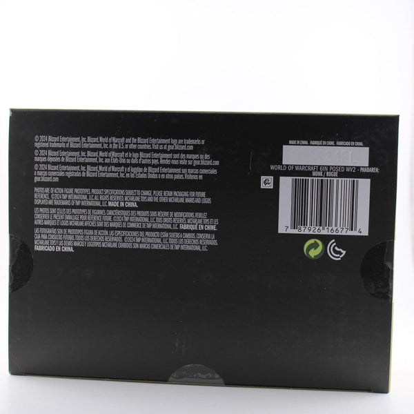 McFarlane Toys World of Warcraft Pandaren Monk and Rogue -Green Platinum Edition