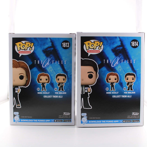 Funko Pop The X-Files - Set of 2 Fox Mulder & Dana Scully - Vinyl Figure - #1613