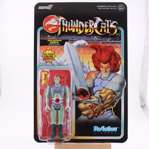 Thundercats Lion-O Ice Thaw Color Changing Super 7 Reaction 3.75" Action Figure