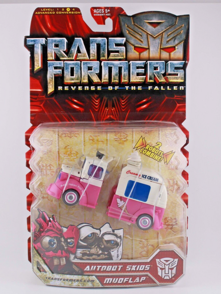 Transformers Revenge of The Fallen - Autobot Skids & Mudflap Deluxe Class