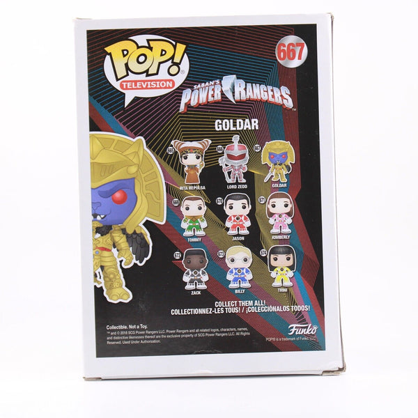 Funko Pop Power Rangers - Goldar - 25th Anniversary - Vinyl Figure - #667