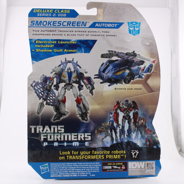 Transformers Prime Beast Hunters - Smokescreen - Deluxe - Electronet Launcher