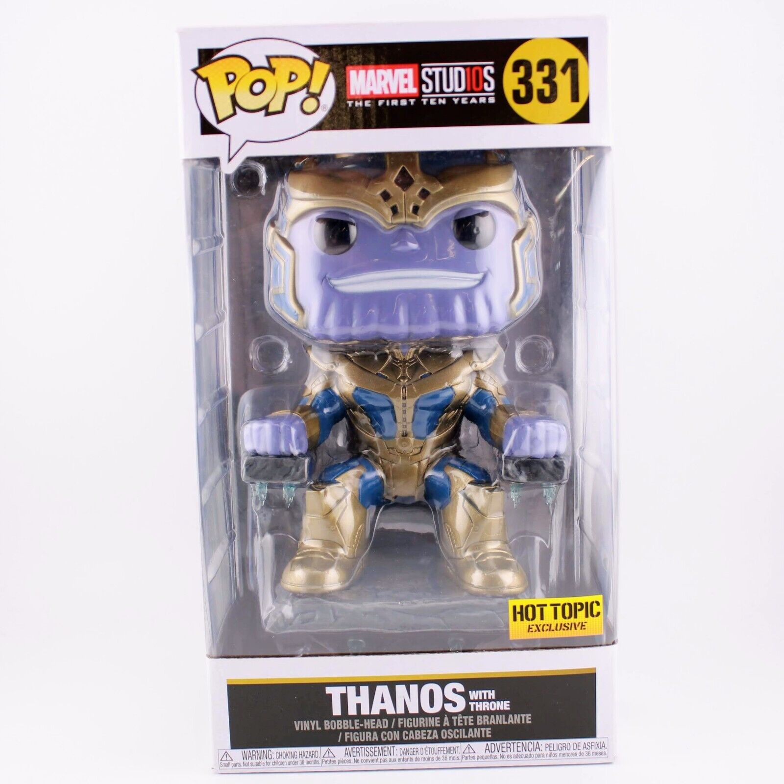 Funko Pop Marvel Studios - Thanos With Throne - Vinyl Figure - 331