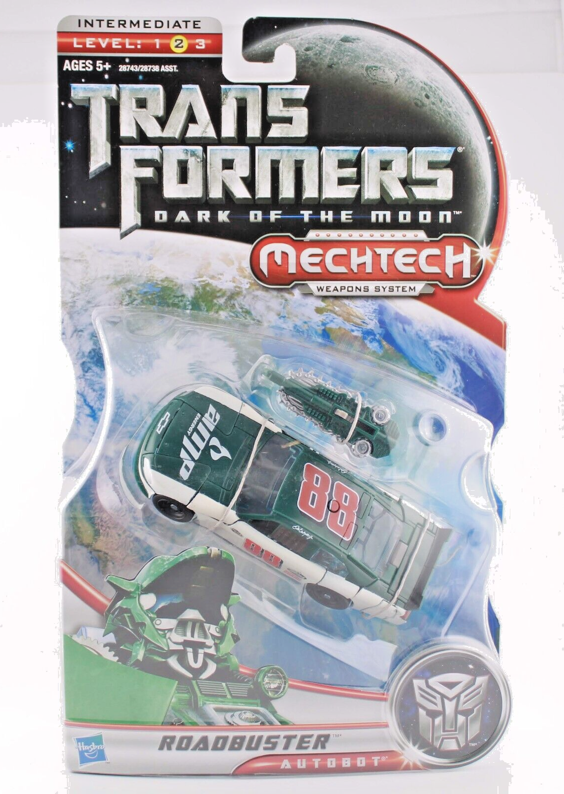 Transformers Dark of the Moon - Roadbuster - Mechtech - Deluxe Class - Figure