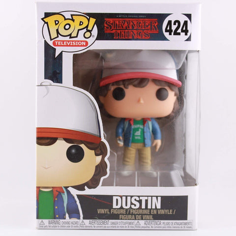 Funko Pop Stranger Things - Dustin with Compass - Vinyl Figure - #424