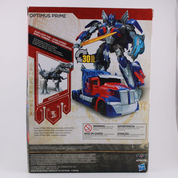 Transformers The Last Knight - Optimus Prime - Premier Edition - Deluxe Figure