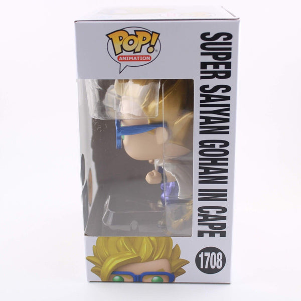 Funko Pop Dragon Ball Z Super Saiyan Gohan in Cape CHASE Chalice Exclusive #1708