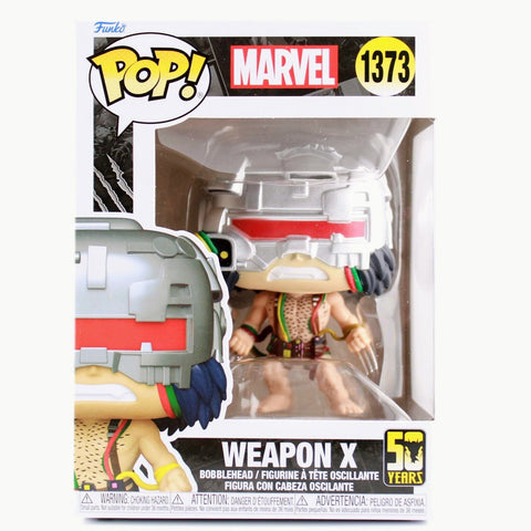 Funko Pop Marvel X-Men Wolverine 50th Anniversary Weapon X Vinyl Figure #1373