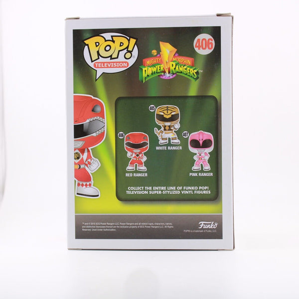 Funko Pop Power Rangers - Red Ranger (Metallic) - Hot Topic Exclusive - #406