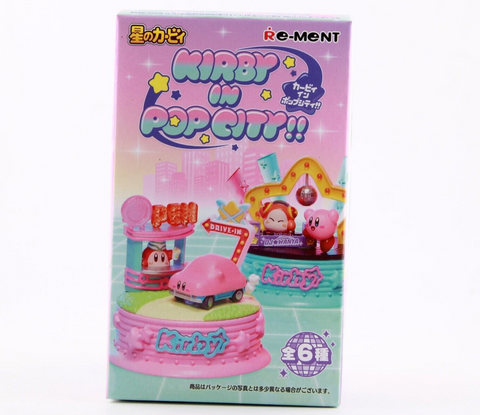 Re-ment Kirby In Pop-City Random Blind Box Figure - Receive 1 of 6