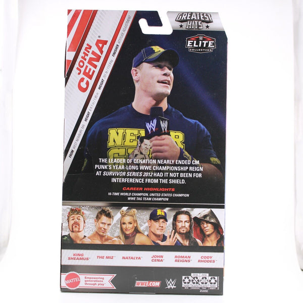 Mattel WWE Elite Collection - John Cena - Greatest Hits 2025 - 6" Figure