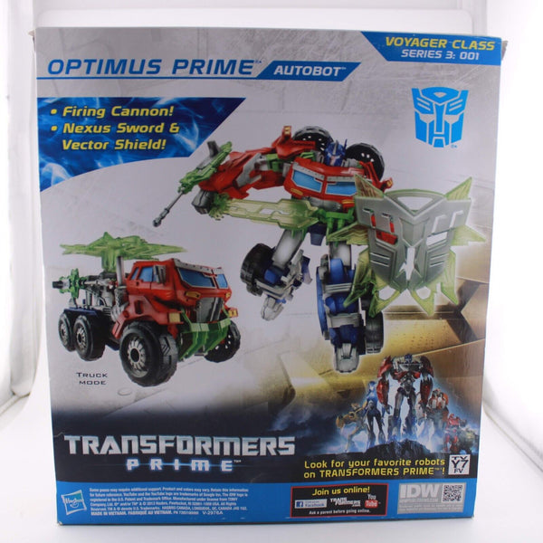 Transformers Prime Beast Hunters - Optimus Prime - Voyager - Sword & Shield