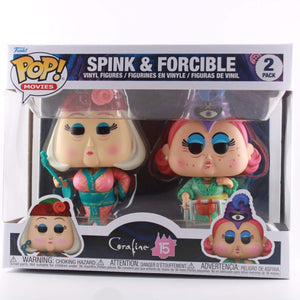 Funko Pop Coraline 15th Anniversary - Spink and Forcible 2-Pack Vinyl Figure