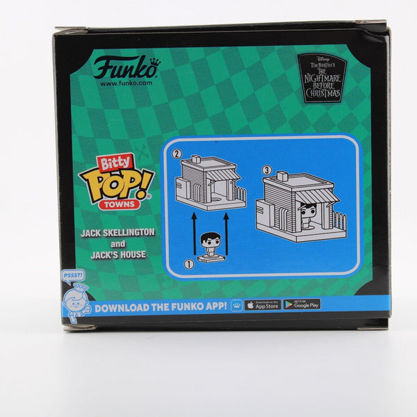 Funko Bitty Pop Nightmare Before Christmas - Jack Skellington and Jack's House