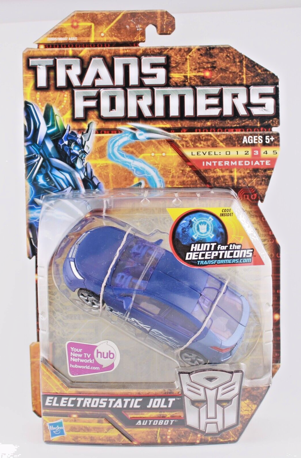 Transformers - Electrostatic Jolt - Hunt for the Decepticons - Deluxe - Figure