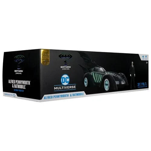 McFarlane DC Multiverse Batman Forever Batmobile & Alfred Figure