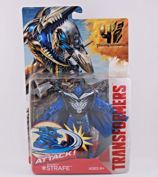 Transformers Age of Extinction - Dinobot Strafe - Deluxe - Spin Attack - Figure