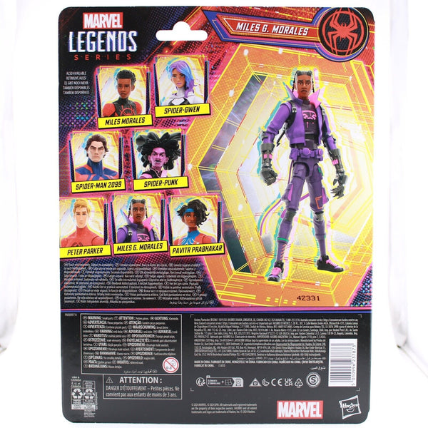 Marvel Legends - Across the Spider-Verse - Miles G. Morales - 6 Inch Figure