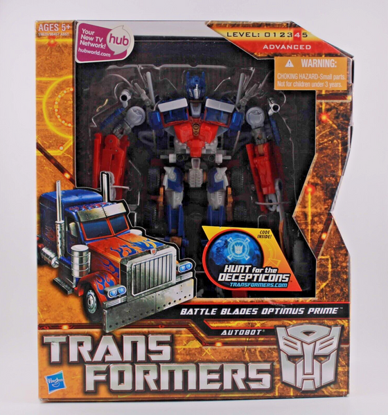 Transformers Hunt for the Decepticons - Battle Blades Optimus Prime - Voyager