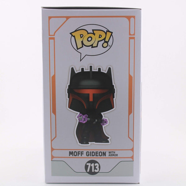 Funko Pop Star Wars The Mandalorian Moff Gideon with Armor Figure #713
