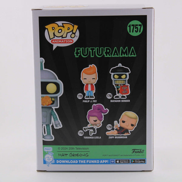 Funko Pop Futurama - Bender - CHASE Glow GITD Specialty Series Exclusive - #1757